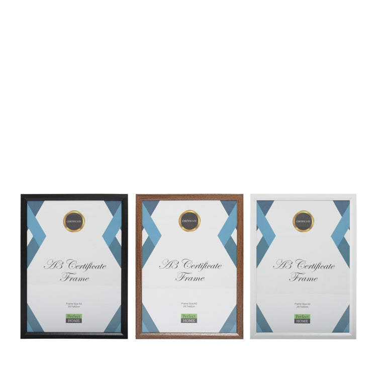 A3 Certificate Frame, 3 Assorted Colours - Award