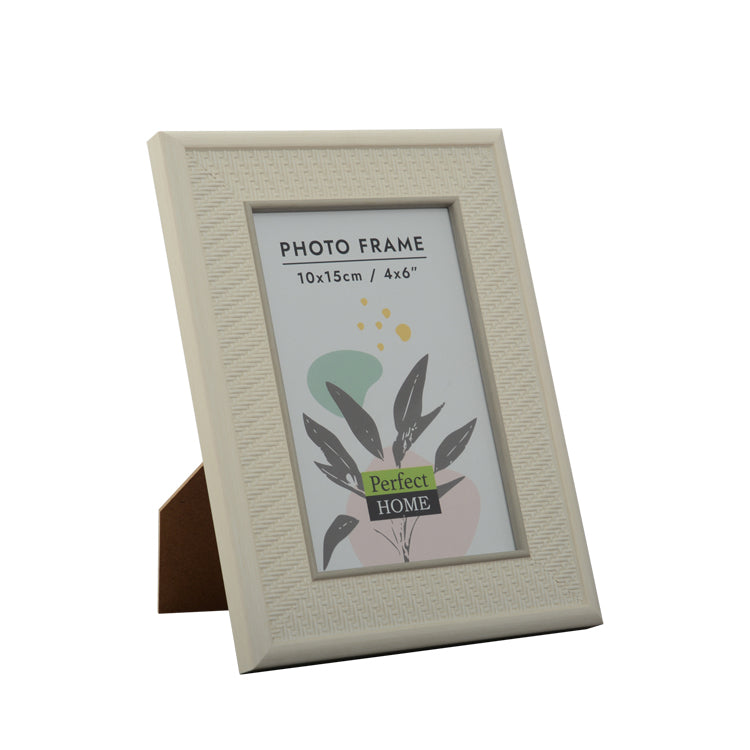 4x6 Inch Ivory/Grey - Thea