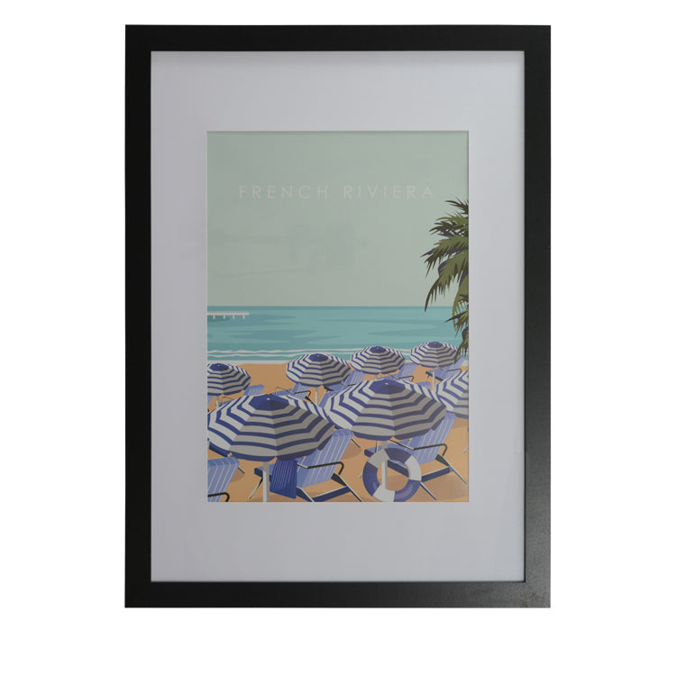 A1 Frame with A2 Opening Black - Vista