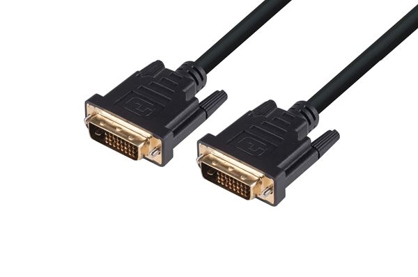 Dynamix DVI-D (M) to DVI-D (M) Dual Link 2m Monitor Cable