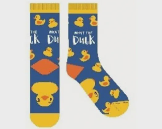 What The Duck Novelty Socks
