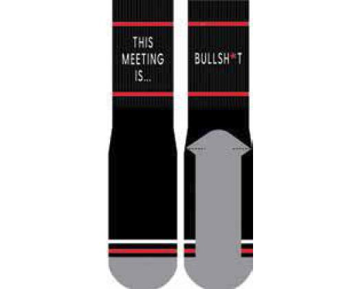 This Meeting Novelty Socks