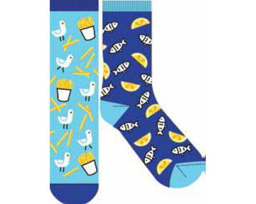 SOCK FF ODD FISH CHIPS