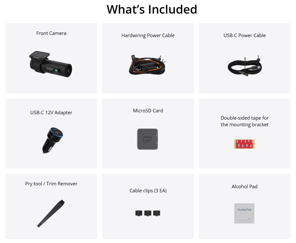 Blackvue Dr770 X 1 Ch Ii Front Facing Full Hd (1080) Dashcam 64 Gb