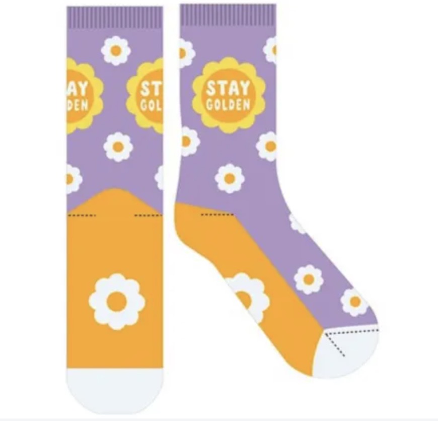 SOCK FF GLOW YOU ARE GOLDEN