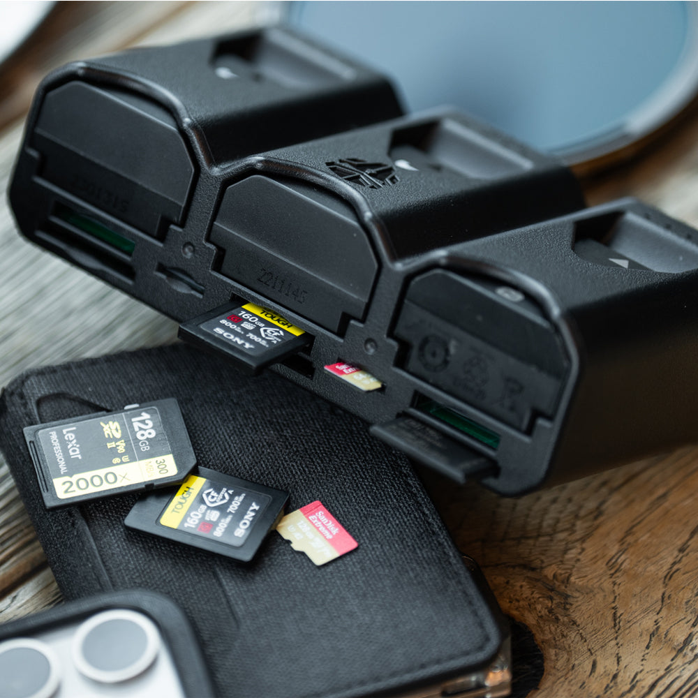 Jupio X Peter Lindgren Pr1 Me Gear Tri Charge Charger / Powerbank & Memory Card Case