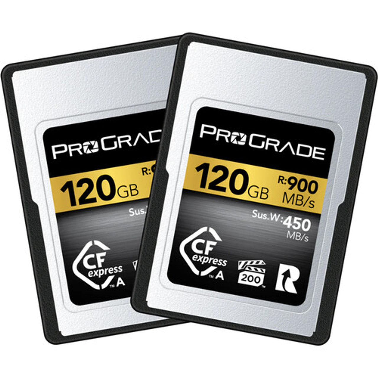 Prograde Digital Cfexpress Type A Gold 120 Gb R900 Mb/S W800 Mb/S 2 Pk
