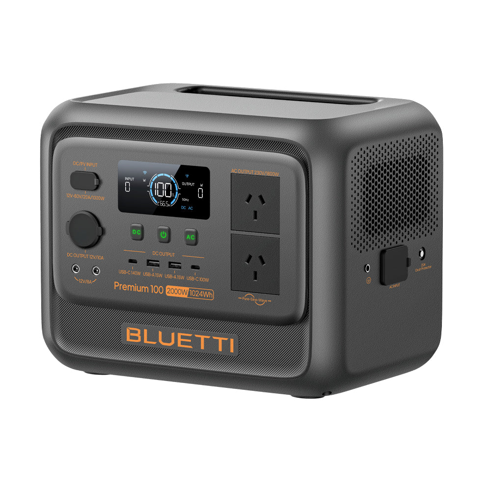 Bluetti Premium 100 V2 Power Station | 2000 W 1024 Wh