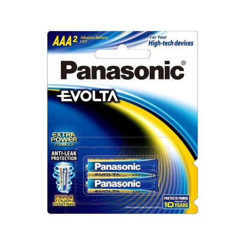 Panasonic Evolta AAA Alkaline Battery 2 Pack