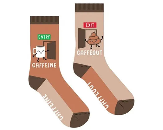 SOCK FF ODD CAFFEINE CAFFEOUT