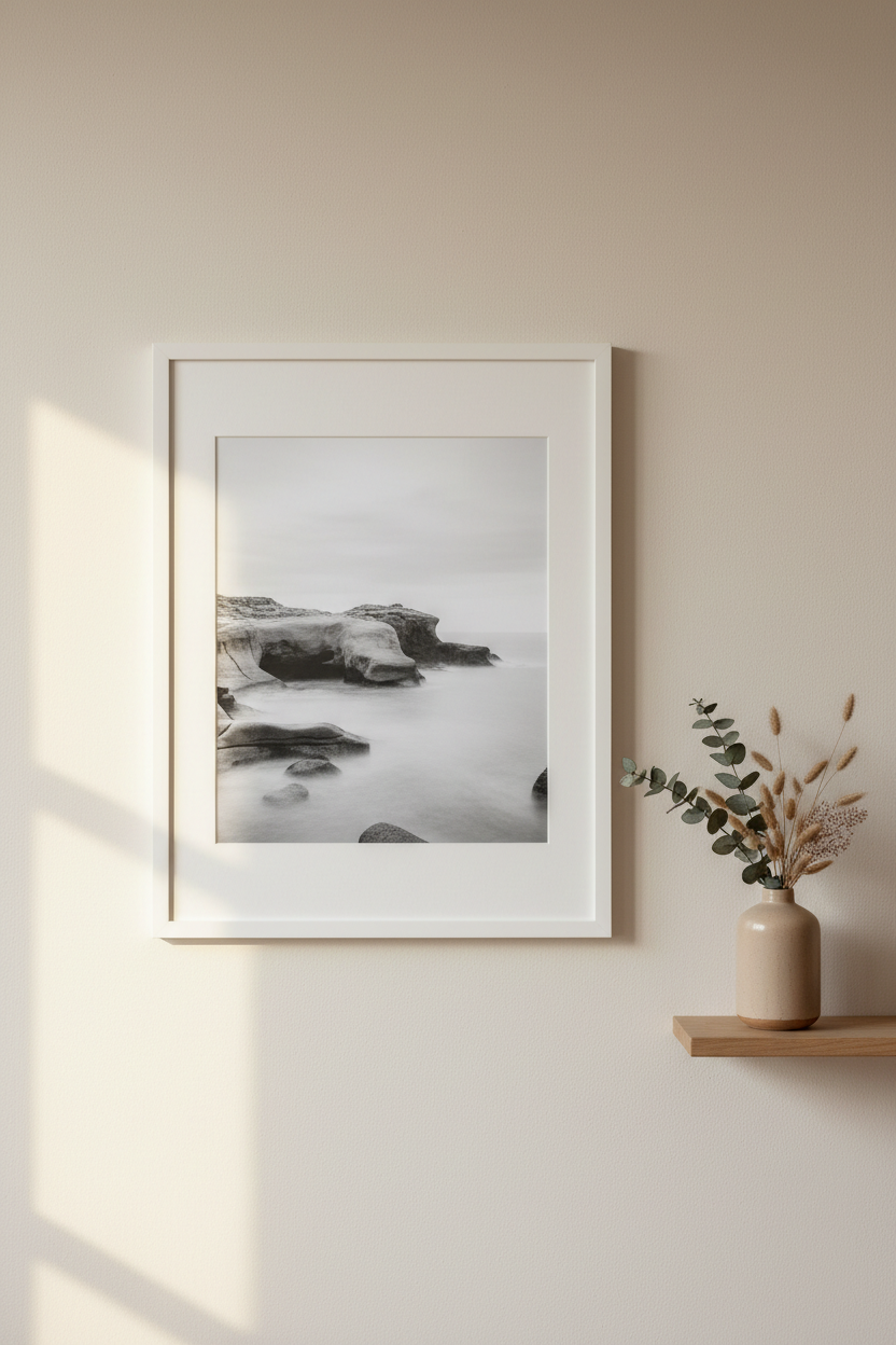 A1 White Poster Frame with A2 Opening - Brighton