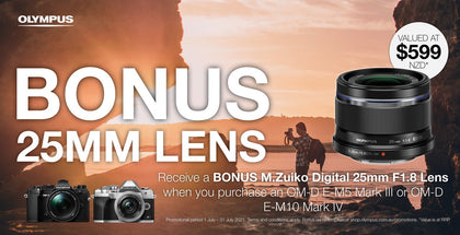 Olympus Free 25mm Lens!