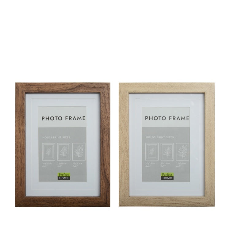 6 x 8 Timber Look Picture Frame - Oxford