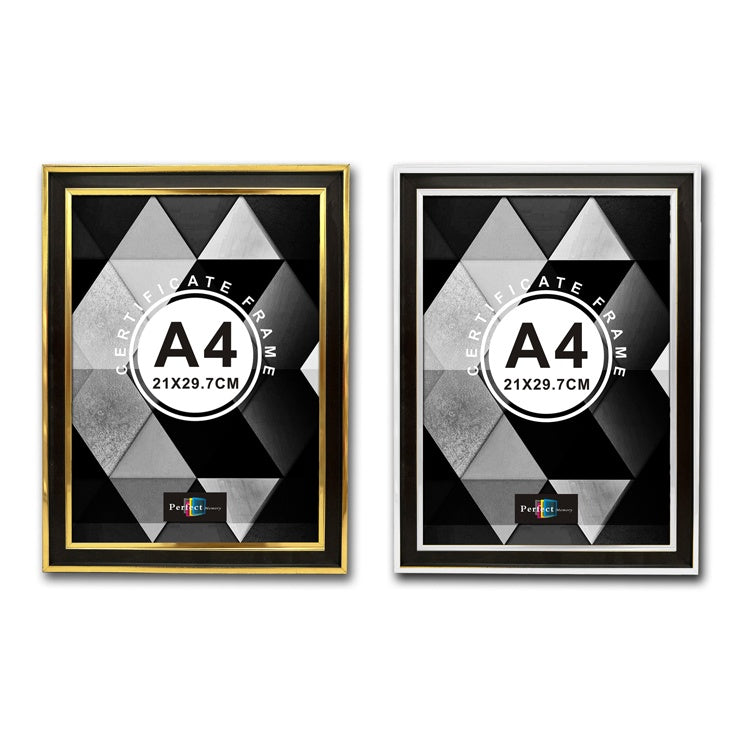 A4 Certificate Frame, 2 Assorted Colours - Newark