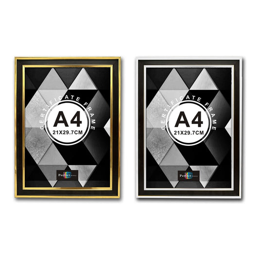 Newark A4 Certificate Frame - 2 Assorted Colours