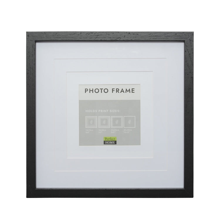 12 x 12 Black Picture Frame - Oxford