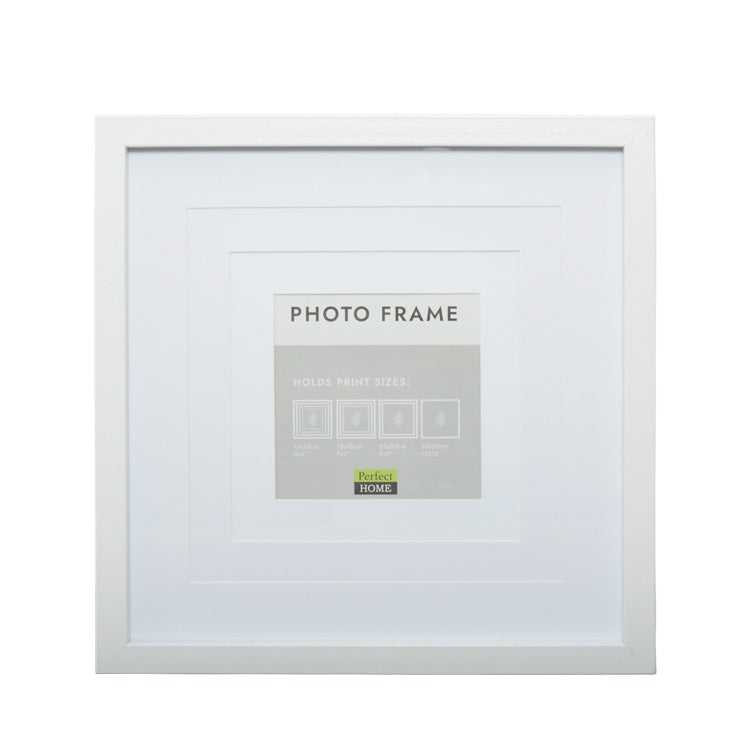 12 x 12 White Picture Frame - Oxford
