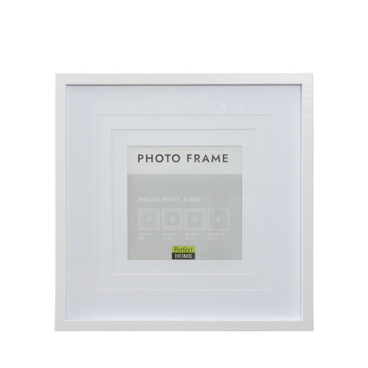 16 x 16 White Picture Frame - Oxford