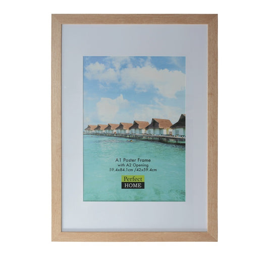 Brighton A1 Poster Oak Look Poster Frame