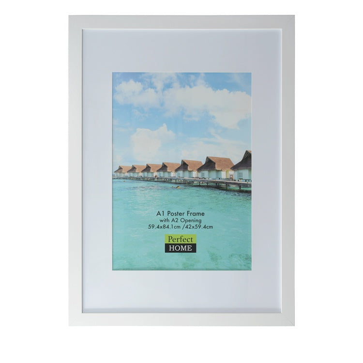 A1 White Poster Frame with A2 Opening - Brighton