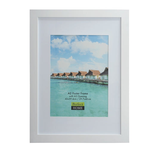 Brighton A2 White Poster Frame With A3 Opening