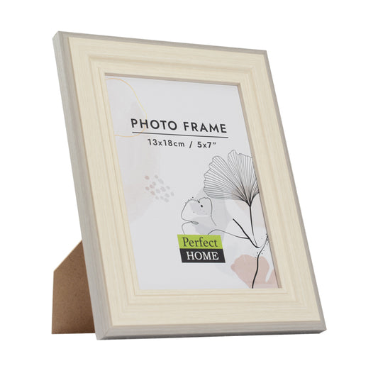 Logan 5 x 7 walnut and beech picture frame