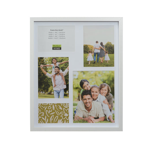 16x20 Inch White with Assorted Openings - Echo