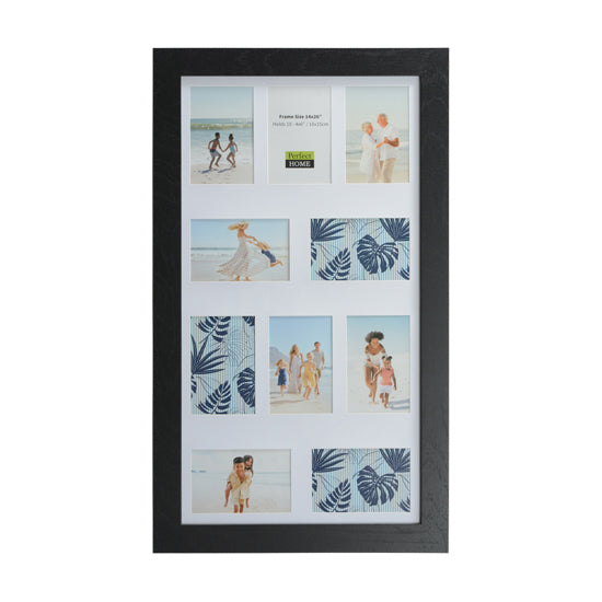 14x26 Inch Black with Assorted Openings - Havana