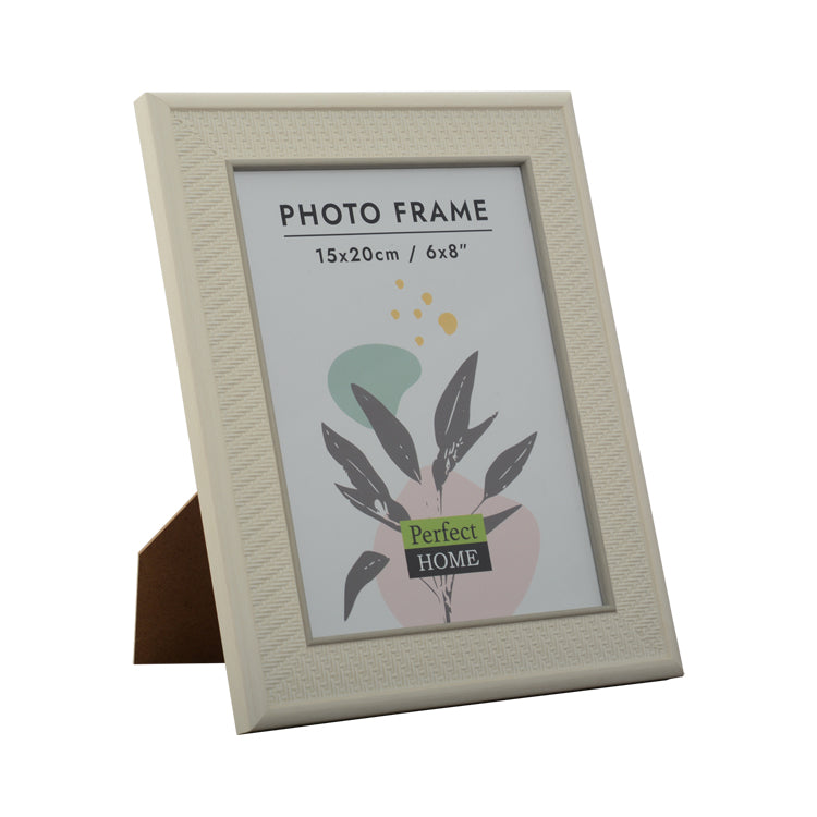 6x8 Inch Ivory/Grey - Thea