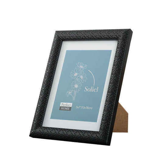 5 x 7 Black Picture Frame - Soleil