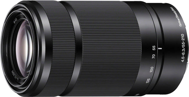 Sony SEL55210B E Mount OSS Lens 55-210mm f4.5-6.3 Black
