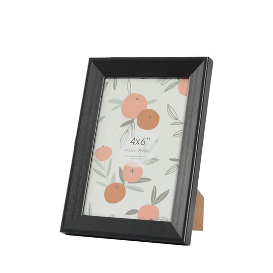 Finny 4x6 Black Picture Frame