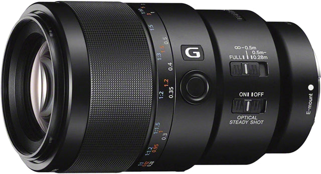 Sony Alpha SEL90M28G FE 90mm F2.8 Macro G OSS E Mount Lens