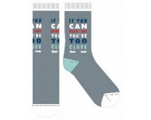 Too Close Novelty Socks