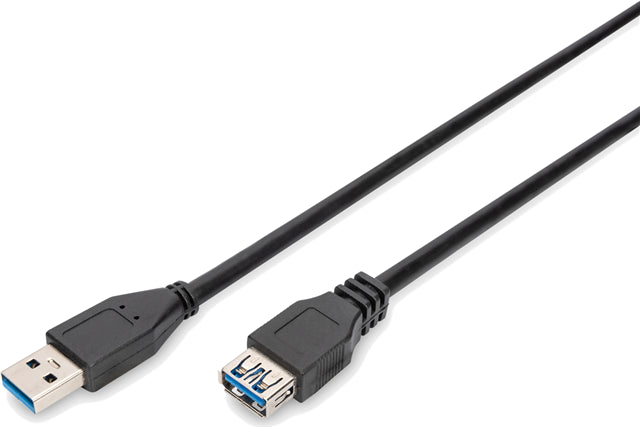 Digitus USB 3.0 Type A (M) to USB Type A (F) 1m Extension Cable