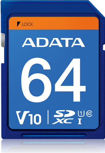 ADATA Premier UHS-I V10 SDXC Card 64GB