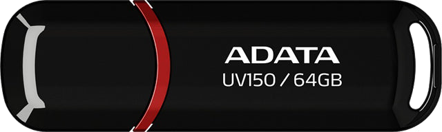 ADATA UV150 Dashdrive USB3.2 64GB Black/Red Flash Drive