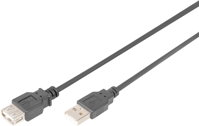 Digitus USB 2.0 Type A (M) to USB Type A (F) 5m Extension Cable