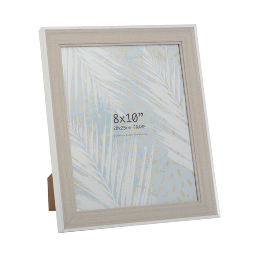 Maya 8 x 10 grey and white picture frame