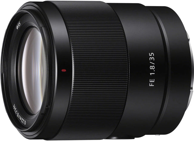 Sony SEL35F18F E Mount FE 35mm F1.8 Black Lens