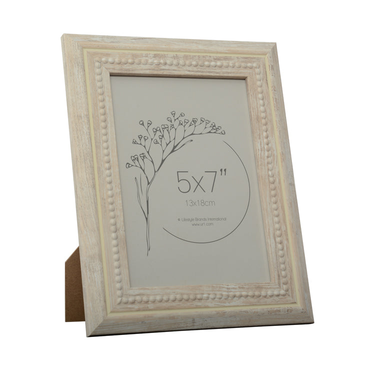 Dune 5 x 7 natural wash picture frame