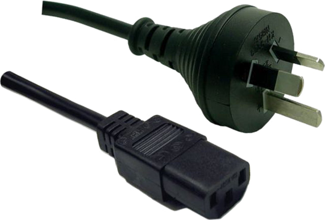 Power Cord 10A/250V IEC (F) to 3 Pin Power (M) 1.8m