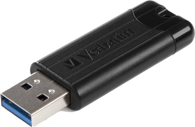 Verbatim Store n go Pinstripe USB 3.0 32GB  Drive (Black)
