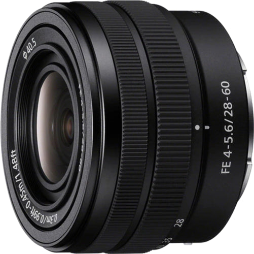 Sony Alpha SEL2860 FE 28-60mm F4-5.6 Zoom E-Mount Lens