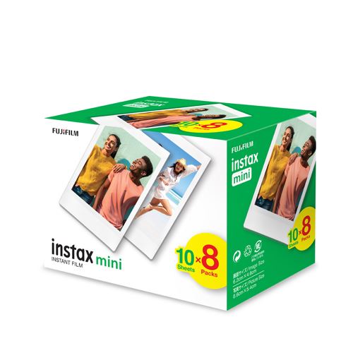 instax mini Film 80pk White