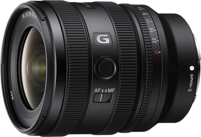 Sony Alpha SEL1625G 16-25mm F2.8 G FE FF Lens