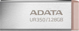ADATA UR350 USB3.2 128GB Flash Drive Nickel/Black