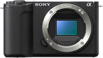 Sony Alpha ZVE10 II 26MP APS-C E Mount Body Only Black