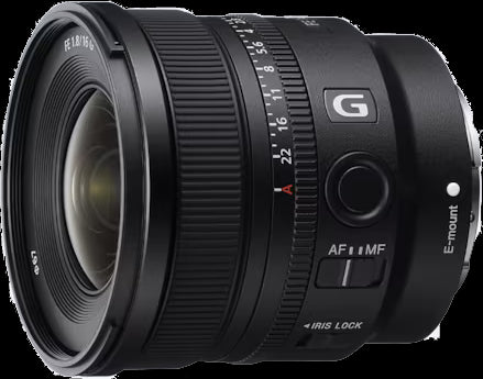 Sony Alpha SEL16F18G 40mm F1.8 G FE Mount FF Lens