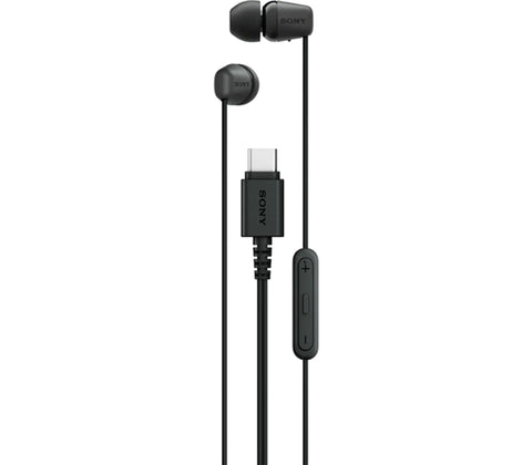 Sony IEREX15CB In-Ear USB-C Headphone Black